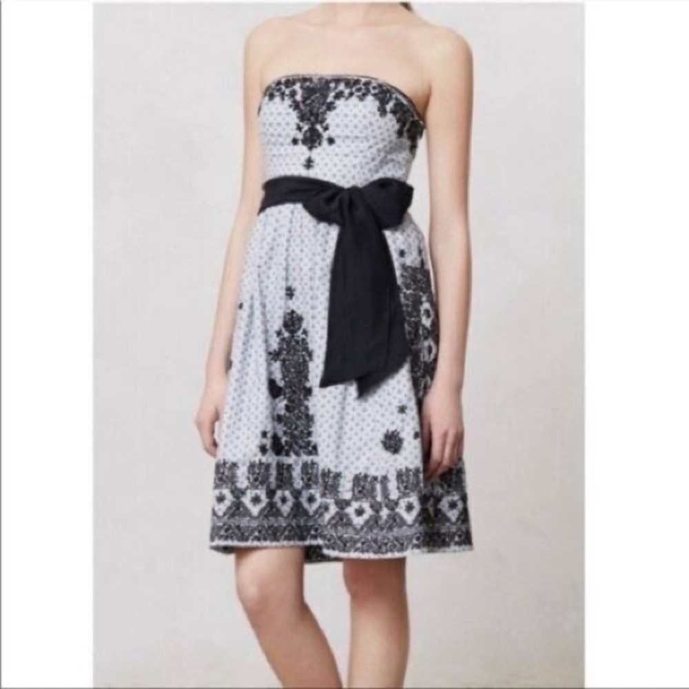 Moulinette Soeurs Anthropologie Dress 8 Boho Feminine y2k